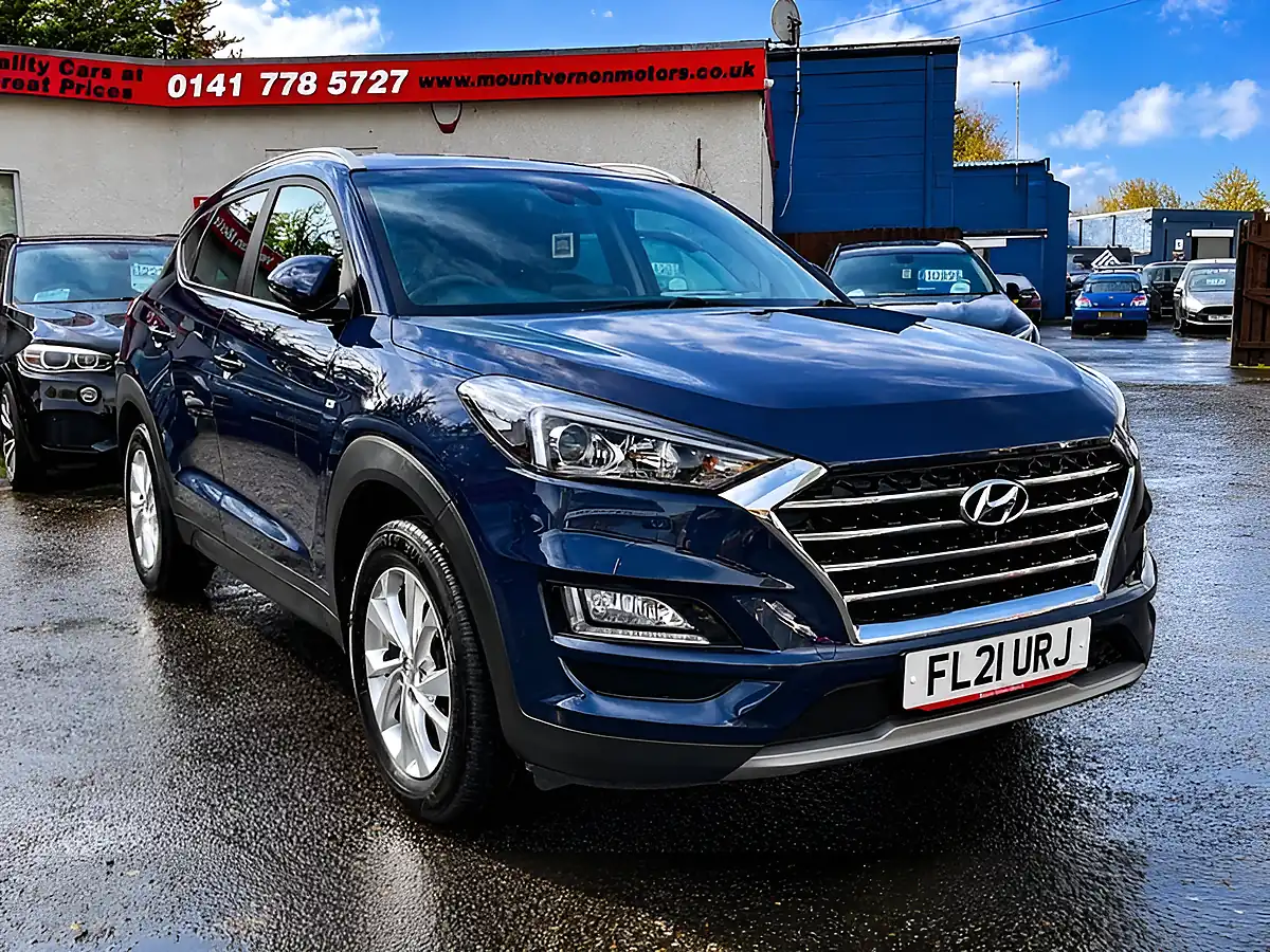 Used 2021 Hyundai Tucson Se Nav Blue - Interior and Exterior details 12