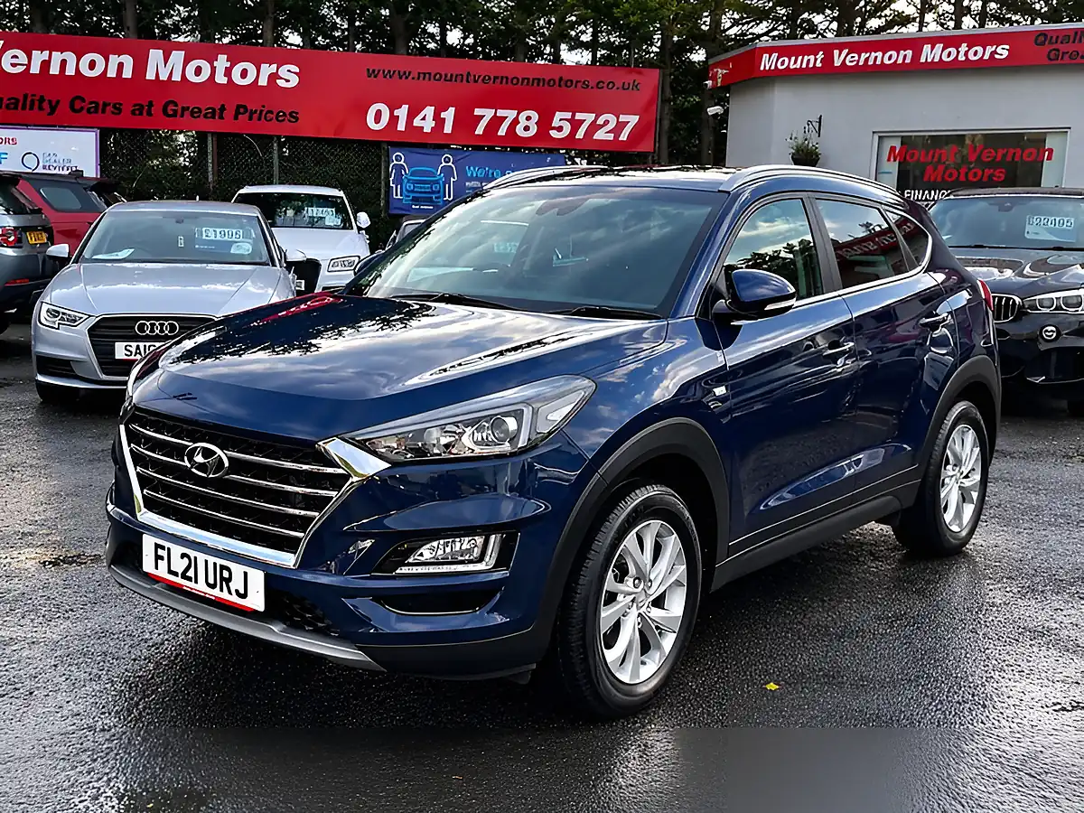 Used 2021 Hyundai Tucson Se Nav Blue - Interior and Exterior details 2