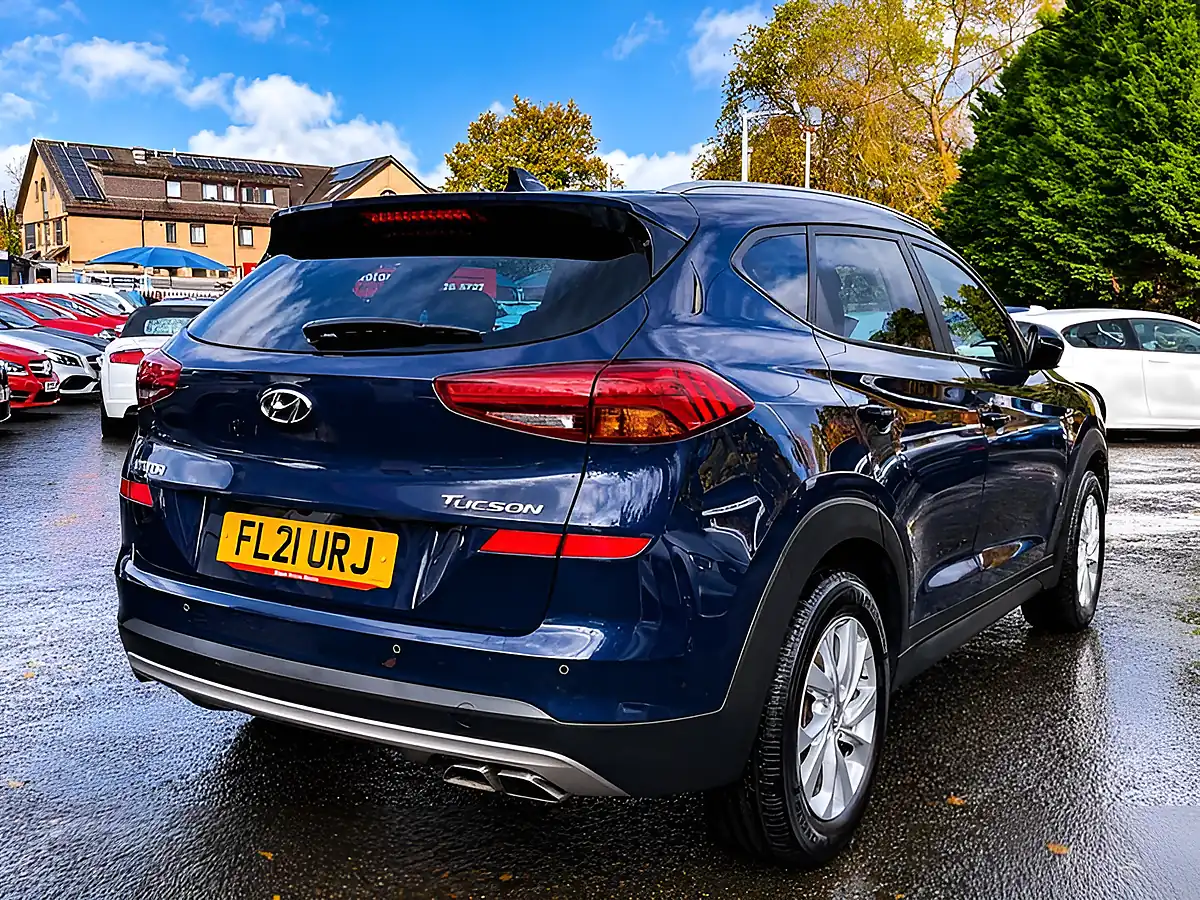 Used 2021 Hyundai Tucson Se Nav Blue - Interior and Exterior details 8