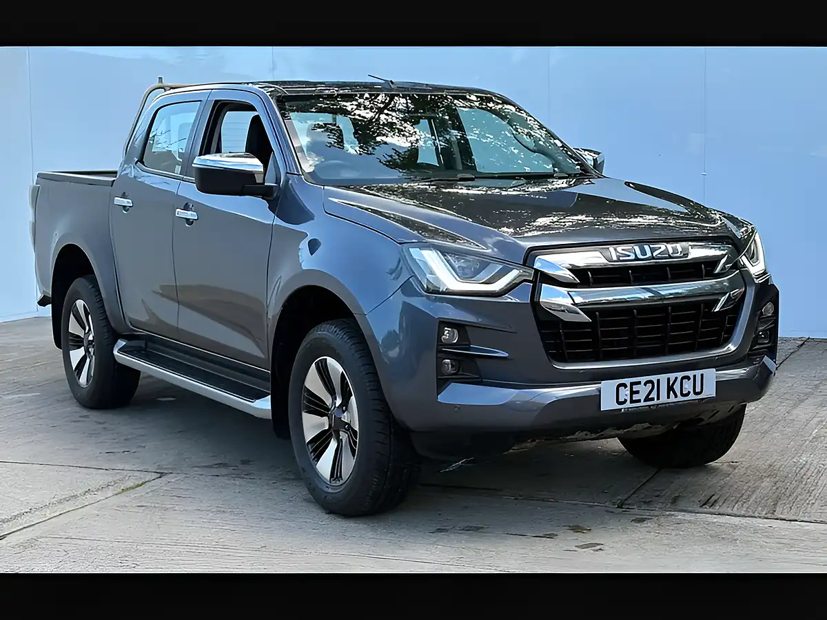 Used 2021 Isuzu D-Max DL40 Obsidian Grey - Front View