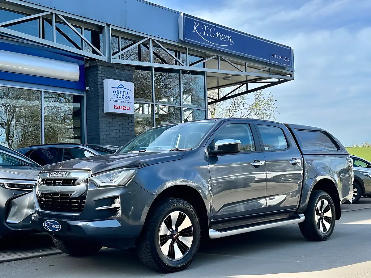 Used 2021 Isuzu D-Max DL40 Pickup Double Cab Obsidian Grey - Front View