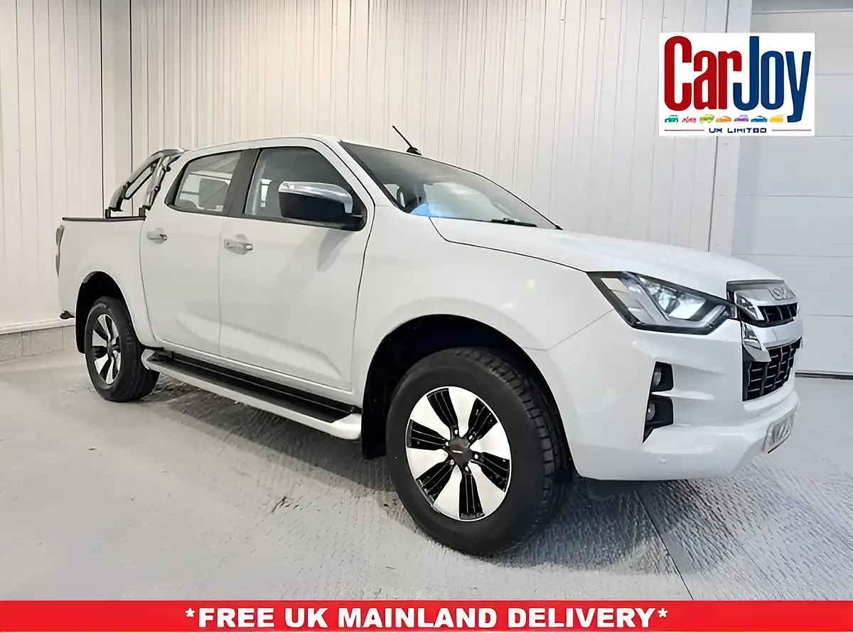 Used 2021 Isuzu D-Max DL40 White - Front View