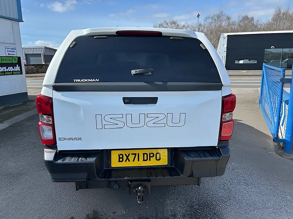 Used 2021 Isuzu D-Max Utility D/Cab White - Interior and Exterior details 6