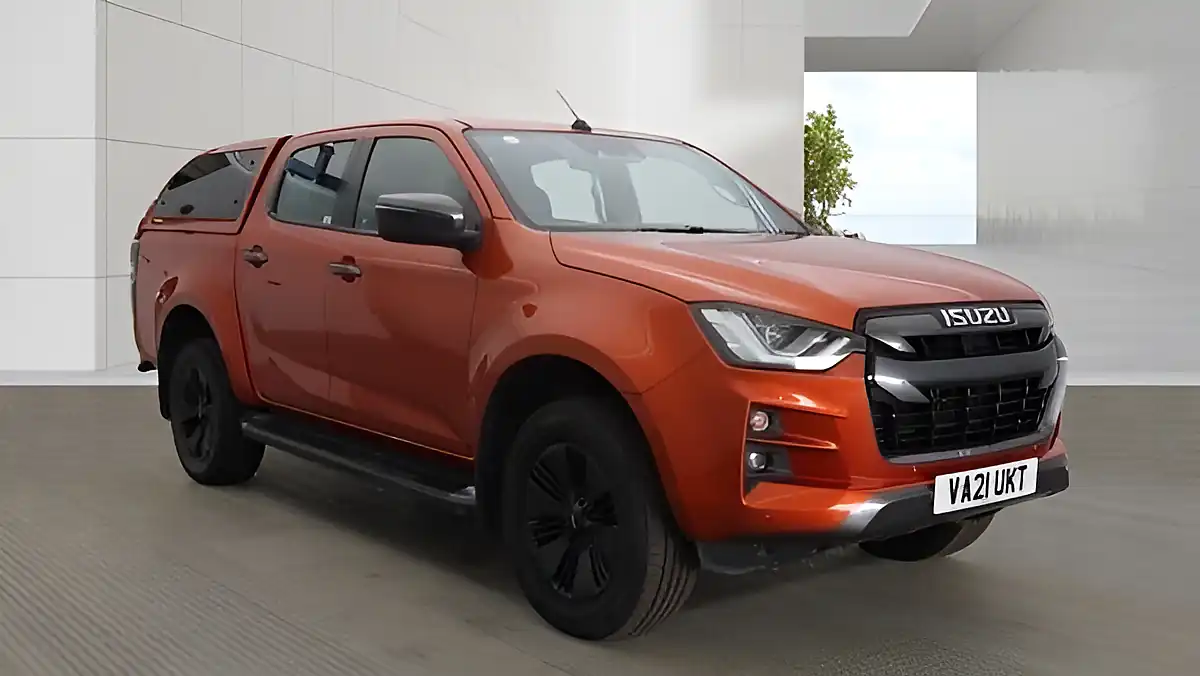 Used 2021 Isuzu D-Max V-Cross Orange - Front View