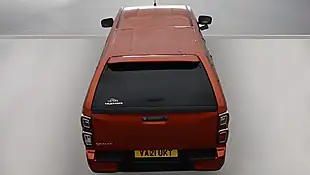Used 2021 Isuzu D-Max V-Cross Orange - Interior and Exterior details 12