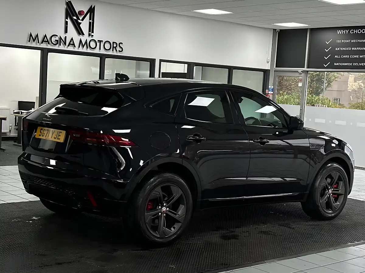 Used 2021 Jaguar E-Pace R-Dynamic Black Black - Interior and Exterior details 11