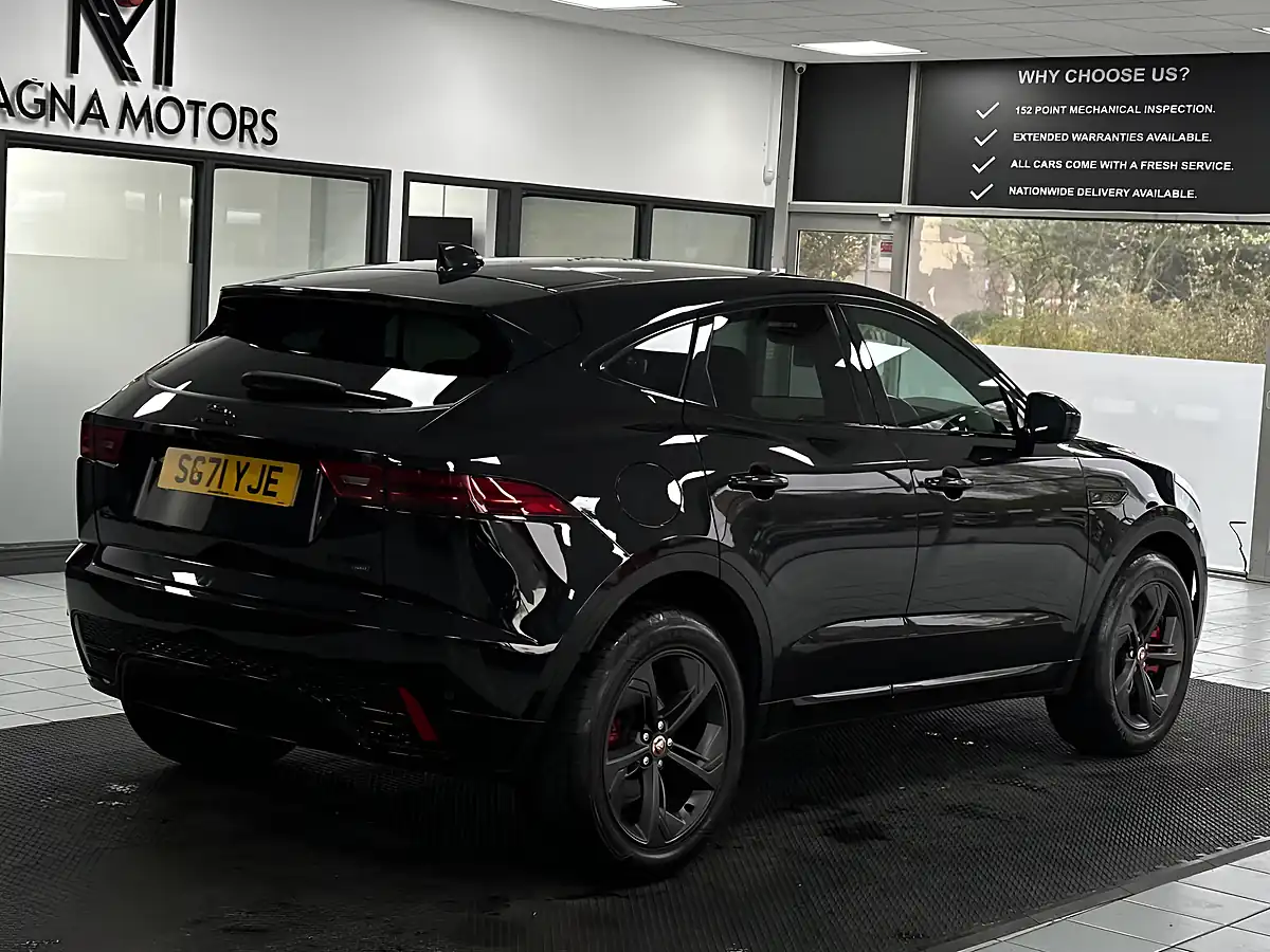 Used 2021 Jaguar E-Pace R-Dynamic Black Black - Interior and Exterior details 12