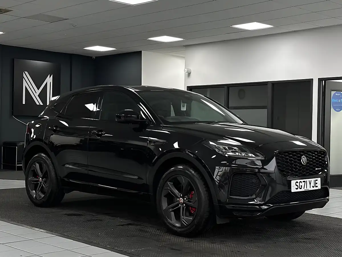Used 2021 Jaguar E-Pace R-Dynamic Black Black - Interior and Exterior details 2