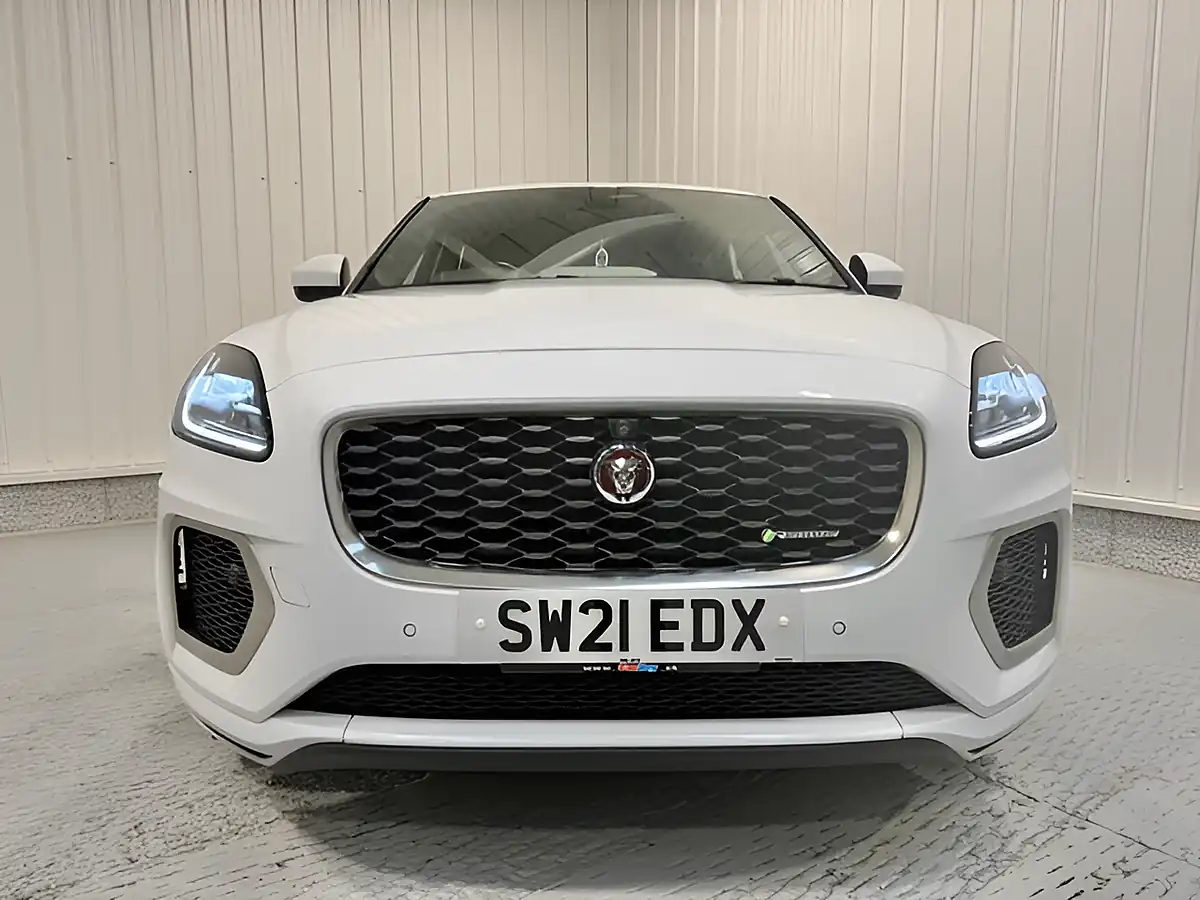 Used 2021 Jaguar E-Pace R-Dynamic S Fuji White - Interior and Exterior details 2