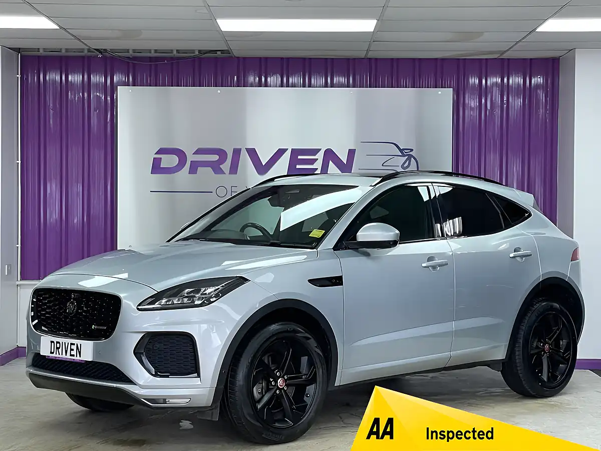 Used 2021 Jaguar E-Pace R-Dynamic S Hakuba Silver - Front View