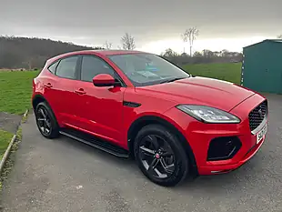 Used 2021 Jaguar E-Pace R-Dynamic S Red - Interior and Exterior details 3