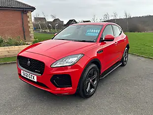 Used 2021 Jaguar E-Pace R-Dynamic S Red - Interior and Exterior details 4
