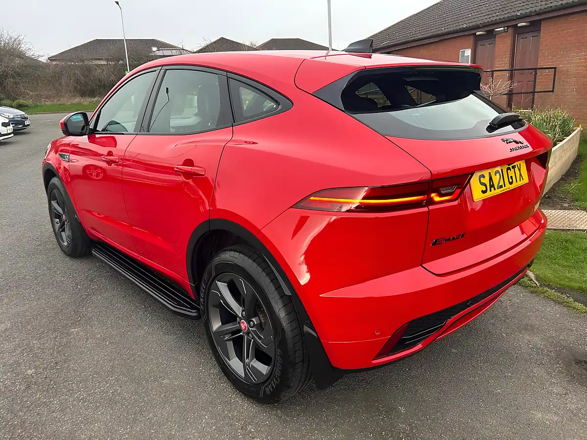Used 2021 Jaguar E-Pace R-Dynamic S Red - Interior and Exterior details 5