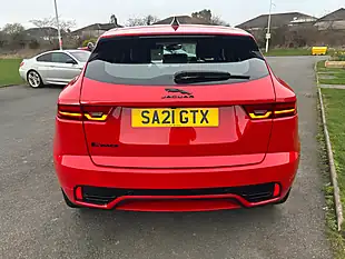 Used 2021 Jaguar E-Pace R-Dynamic S Red - Interior and Exterior details 6
