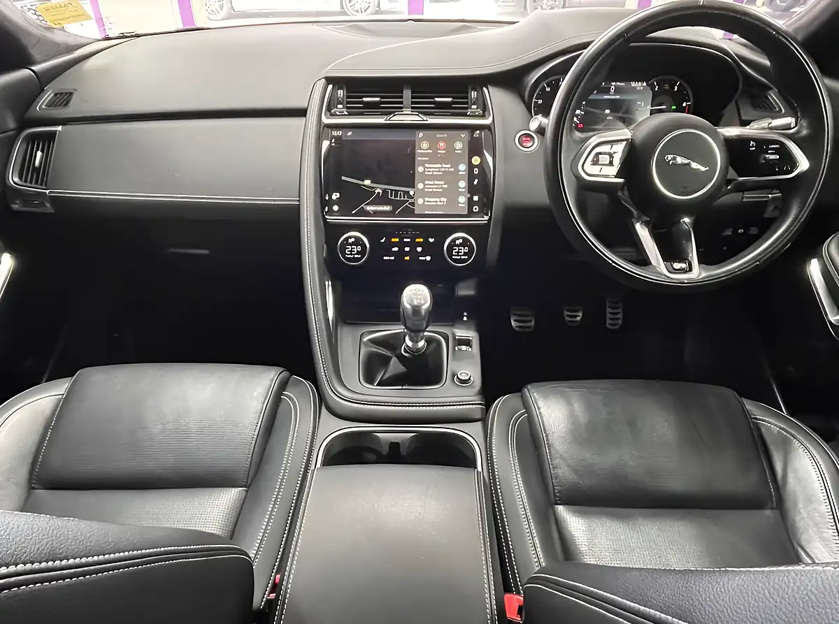 Used 2021 Jaguar E-Pace R-Dynamic S White - Interior and Exterior details 2
