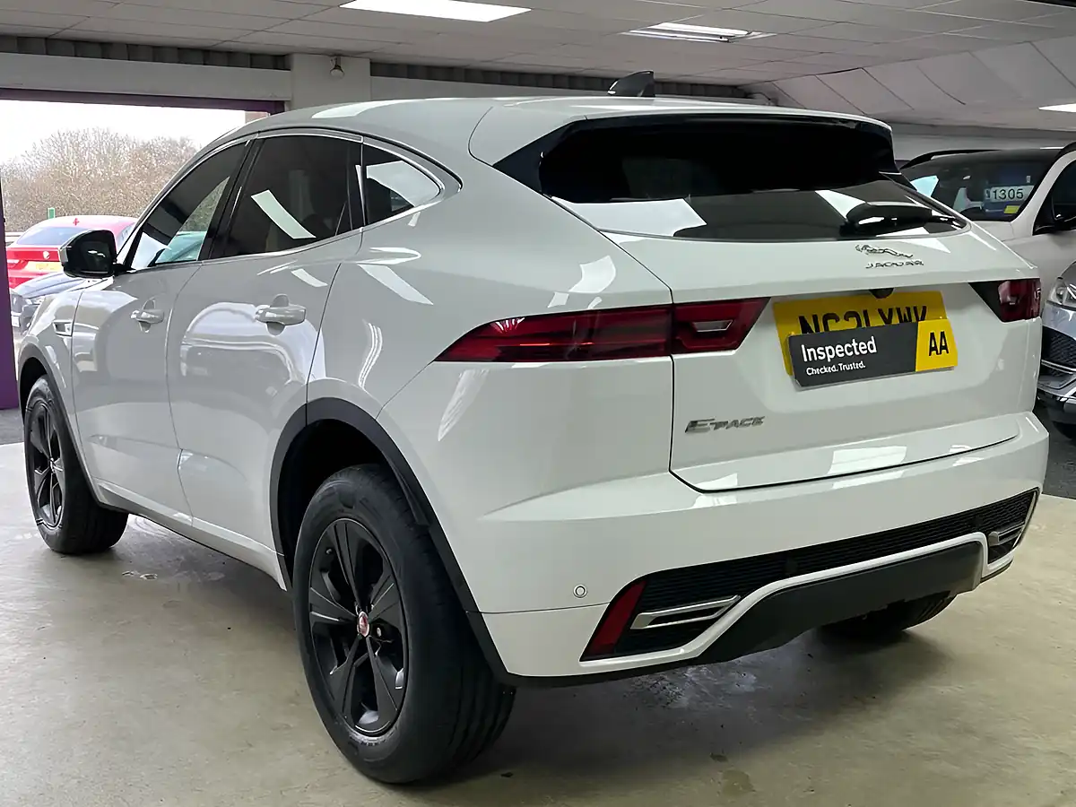 Used 2021 Jaguar E-Pace R-Dynamic S White - Interior and Exterior details 8
