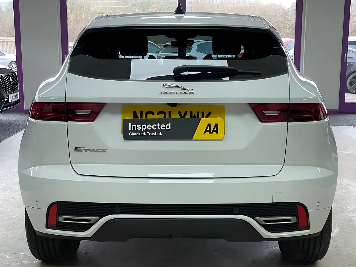 Used 2021 Jaguar E-Pace R-Dynamic S White - Interior and Exterior details 9