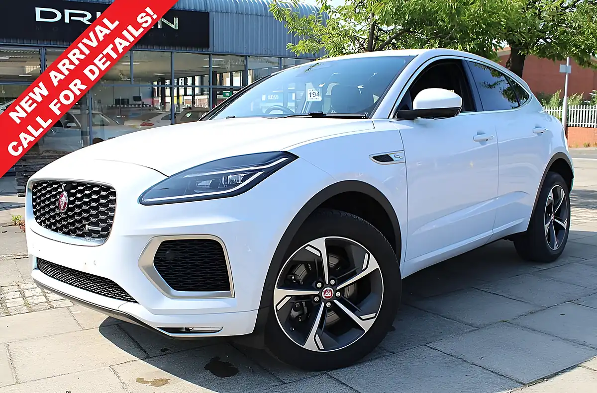 Used 2021 Jaguar E-Pace R-Dynamic Se White - Front View