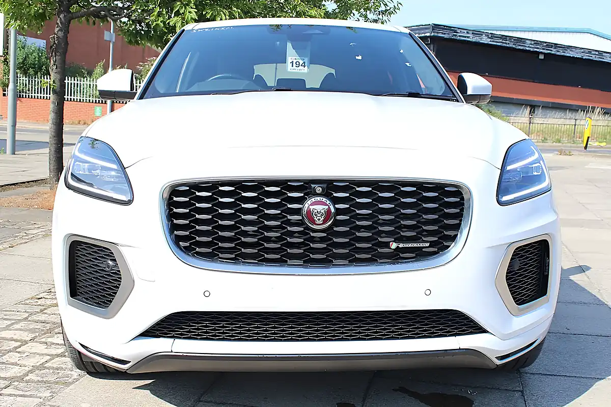 Used 2021 Jaguar E-Pace R-Dynamic Se White - Interior and Exterior details 2