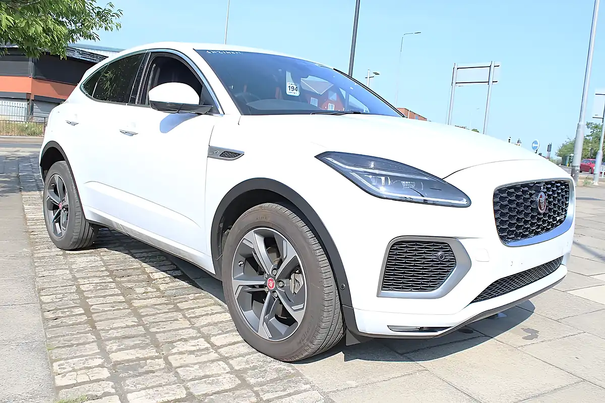 Used 2021 Jaguar E-Pace R-Dynamic Se White - Interior and Exterior details 3