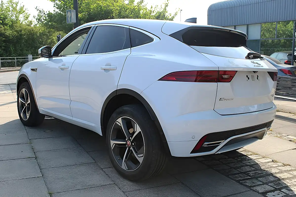Used 2021 Jaguar E-Pace R-Dynamic Se White - Interior and Exterior details 8