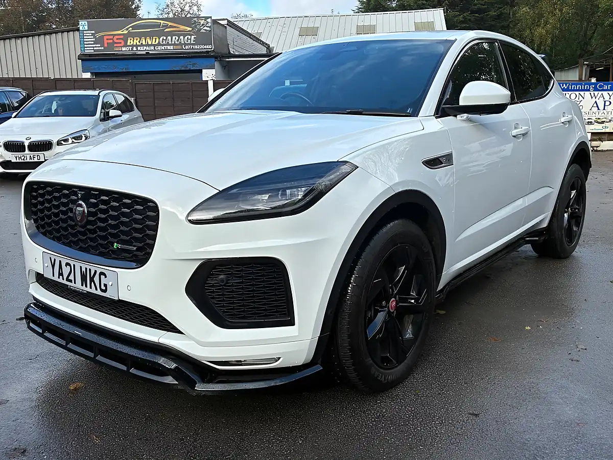 Used 2021 Jaguar E-Pace R-Dynamic Se White - Interior and Exterior details 13