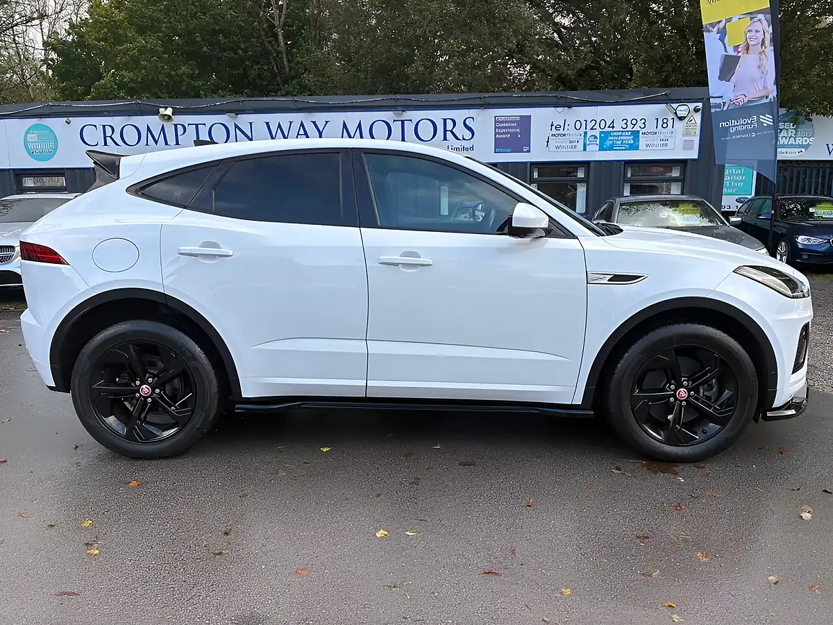Used 2021 Jaguar E-Pace R-Dynamic Se White - Interior and Exterior details 9