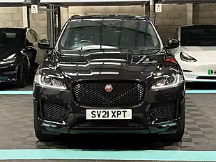 Used 2021 Jaguar F-Pace Chequered Flag Black - Interior and Exterior details 4