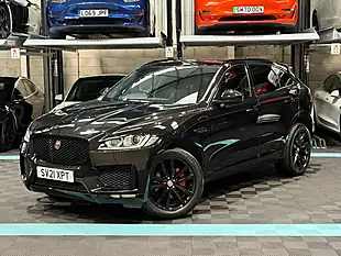 Used 2021 Jaguar F-Pace Chequered Flag Black - Interior and Exterior details 5