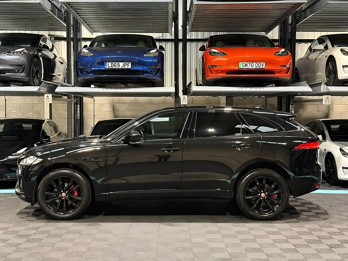 Used 2021 Jaguar F-Pace Chequered Flag Black - Interior and Exterior details 6