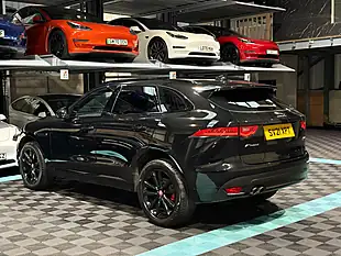 Used 2021 Jaguar F-Pace Chequered Flag Black - Interior and Exterior details 7