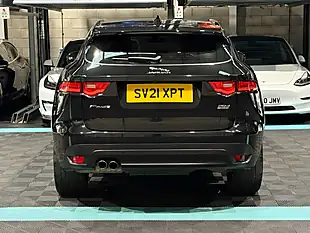 Used 2021 Jaguar F-Pace Chequered Flag Black - Interior and Exterior details 8