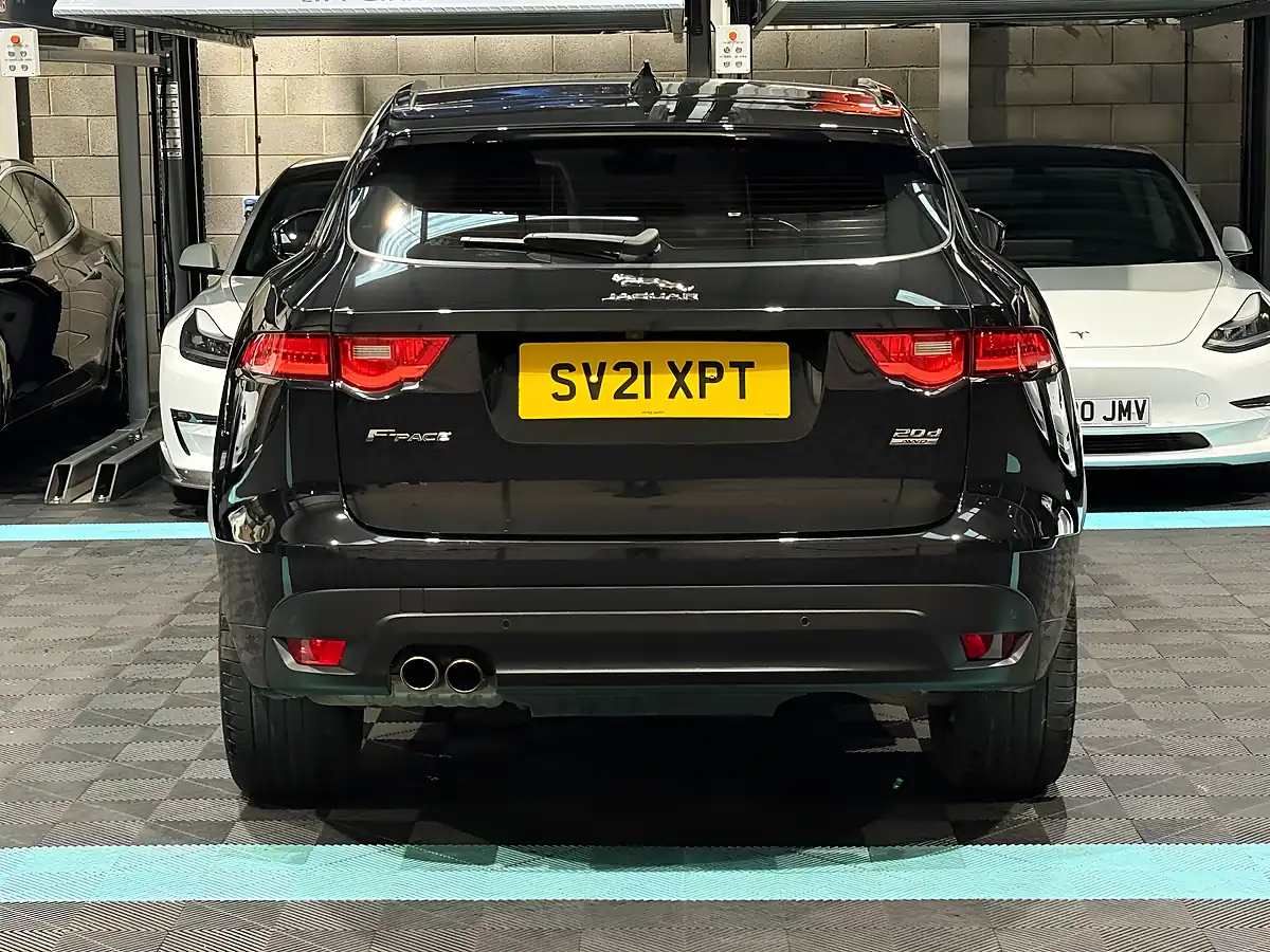 Used 2021 Jaguar F-Pace Chequered Flag Black - Interior and Exterior details 8