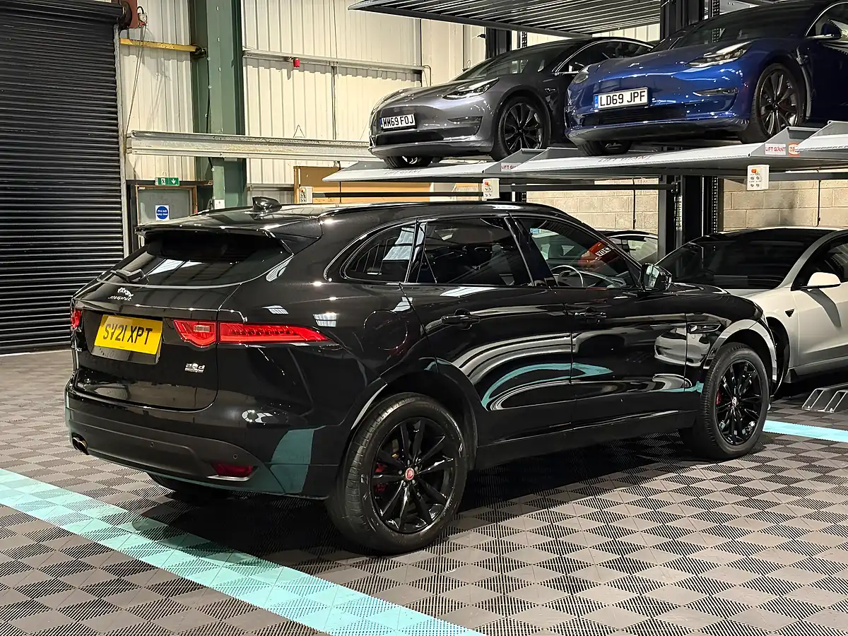Used 2021 Jaguar F-Pace Chequered Flag Black - Interior and Exterior details 9