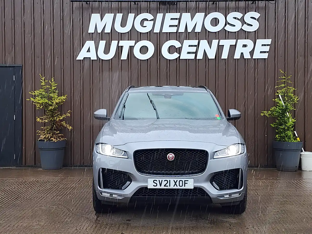 Used 2021 Jaguar F-Pace Chequered Flag Grey - Interior and Exterior details 3