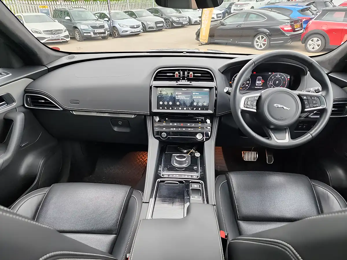 Used 2021 Jaguar F-Pace Chequered Flag Grey - Interior and Exterior details 8