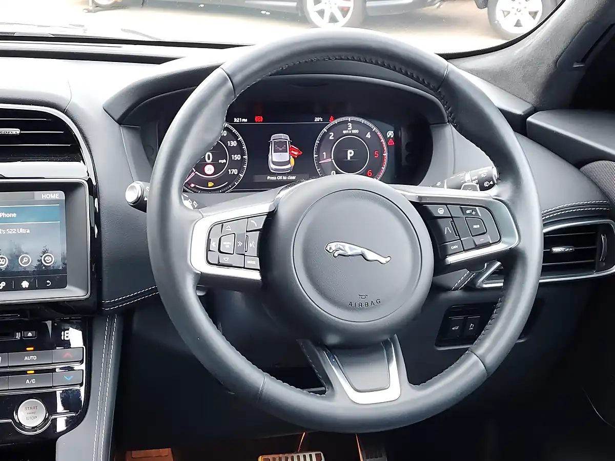 Used 2021 Jaguar F-Pace Chequered Flag Grey - Interior and Exterior details 9