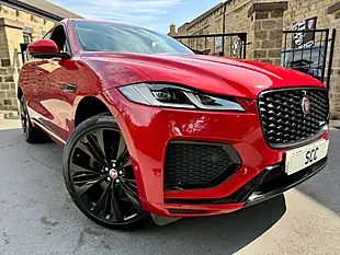 Used 2021 Jaguar F-Pace R-Dynamic Hse Firenze Red - Interior and Exterior details 4
