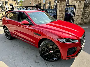Used 2021 Jaguar F-Pace R-Dynamic Hse Firenze Red - Interior and Exterior details 5