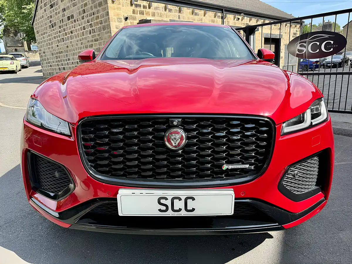 Used 2021 Jaguar F-Pace R-Dynamic Hse Firenze Red - Interior and Exterior details 6