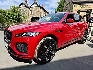 Used 2021 Jaguar F-Pace R-Dynamic Hse Firenze Red - Interior and Exterior details 7