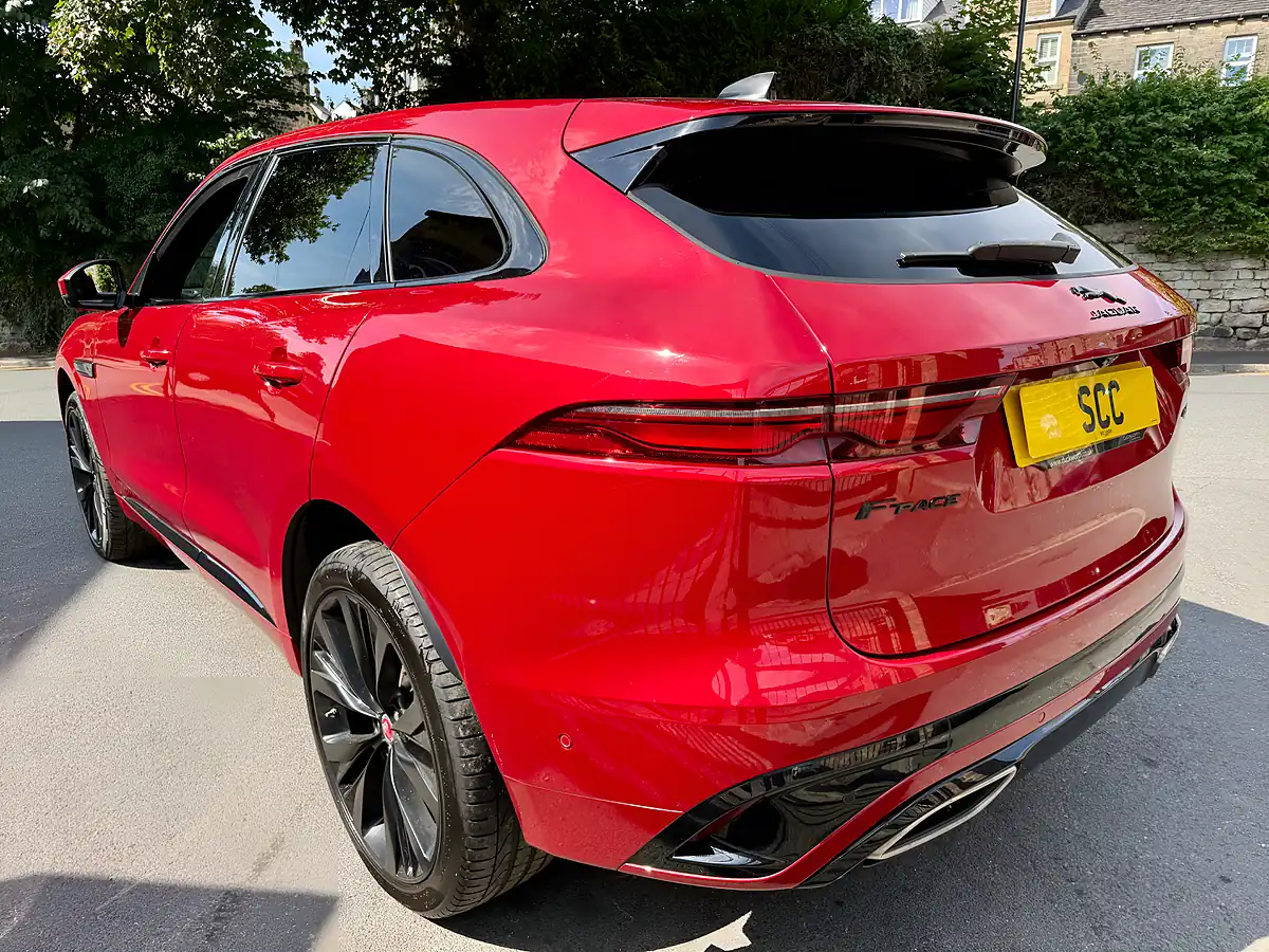 Used 2021 Jaguar F-Pace R-Dynamic Hse Firenze Red - Interior and Exterior details 9