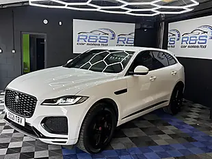 Used 2021 Jaguar F-Pace R-Dynamic S White - Interior and Exterior details 10