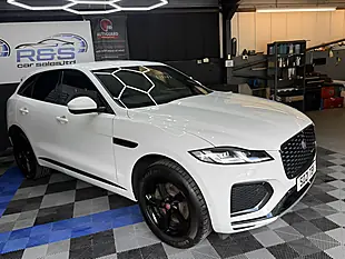 Used 2021 Jaguar F-Pace R-Dynamic S White - Interior and Exterior details 11