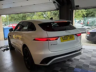 Used 2021 Jaguar F-Pace R-Dynamic S White - Interior and Exterior details 14
