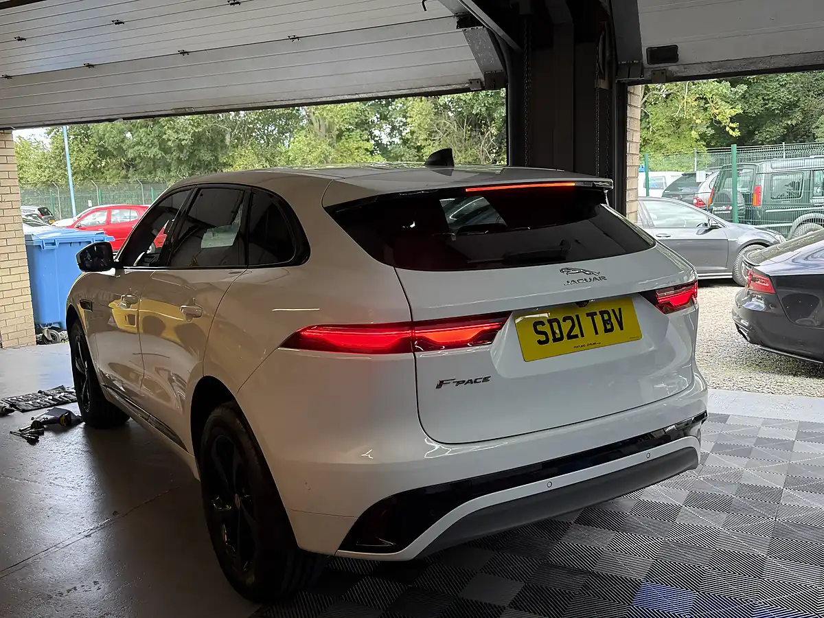 Used 2021 Jaguar F-Pace R-Dynamic S White - Interior and Exterior details 14