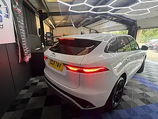 Used 2021 Jaguar F-Pace R-Dynamic S White - Interior and Exterior details 15