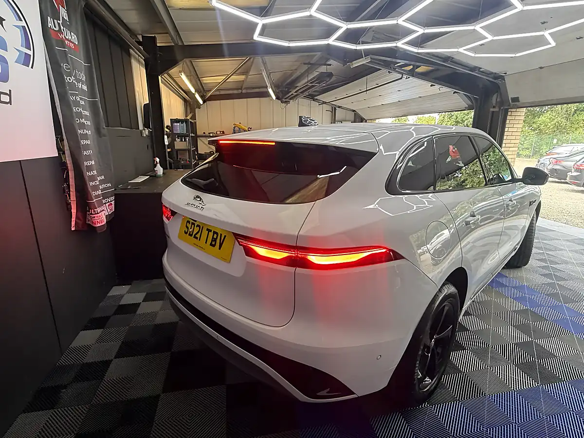 Used 2021 Jaguar F-Pace R-Dynamic S White - Interior and Exterior details 15