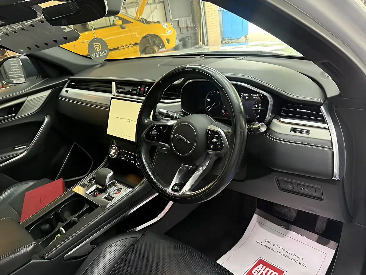 Used 2021 Jaguar F-Pace R-Dynamic S White - Interior and Exterior details 16