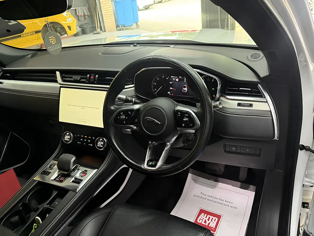 Used 2021 Jaguar F-Pace R-Dynamic S White - Interior and Exterior details 20